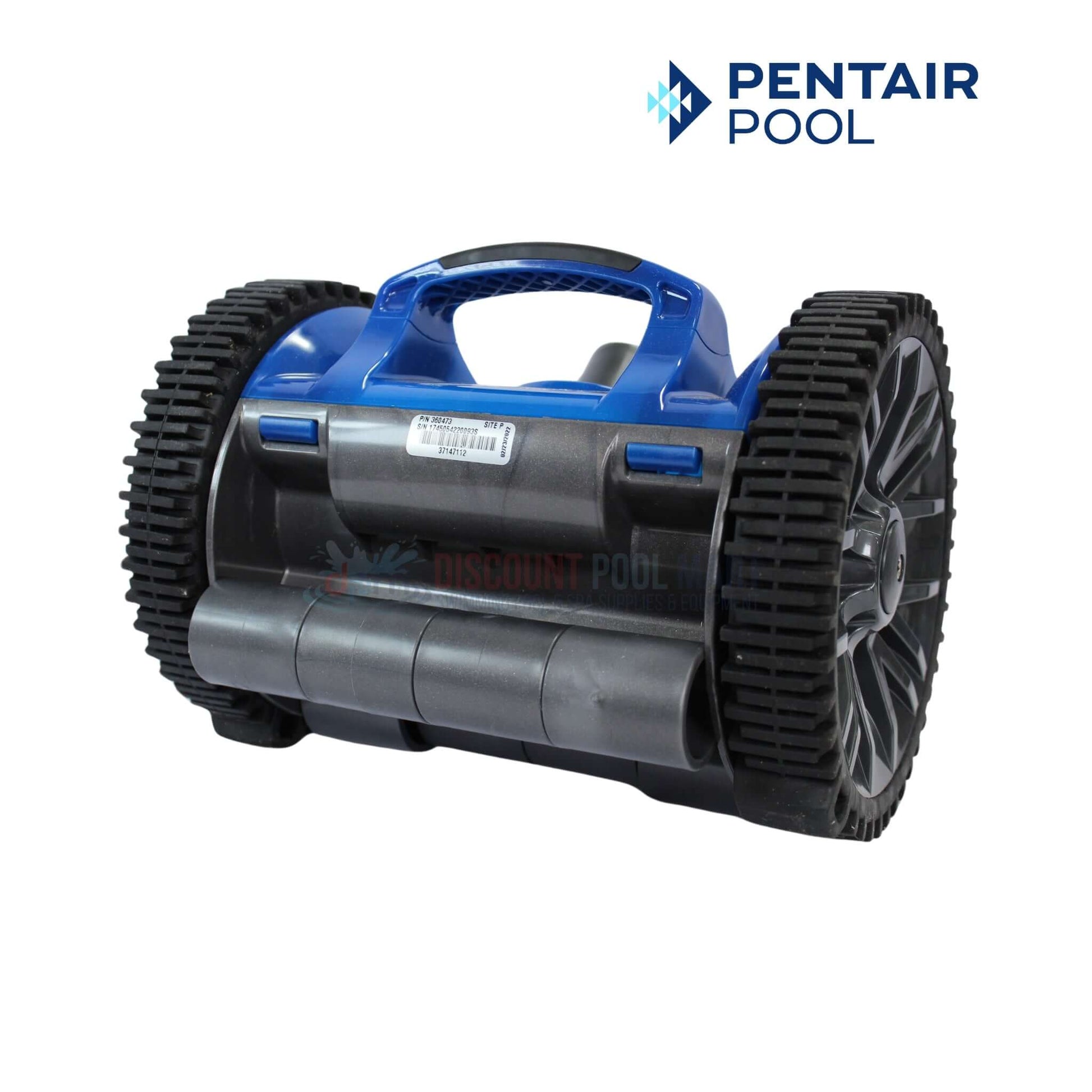 Pentair Rebel Suction Side Pool Cleaner 360473 from Discount Pool Mart DPM, featuring compact design and efficient debris collection.