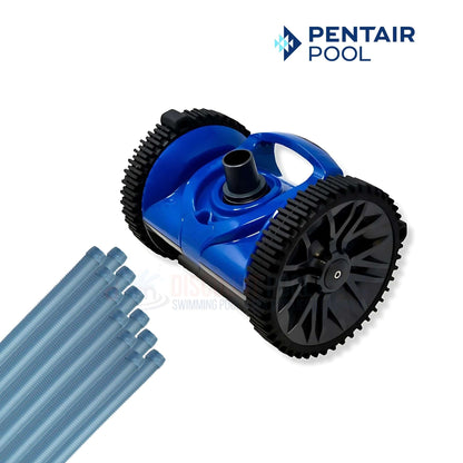 Pentair Rebel V2 suction cleaner head assembly with 12 hoses from Discount Pool Mart DPM for in-ground pools.