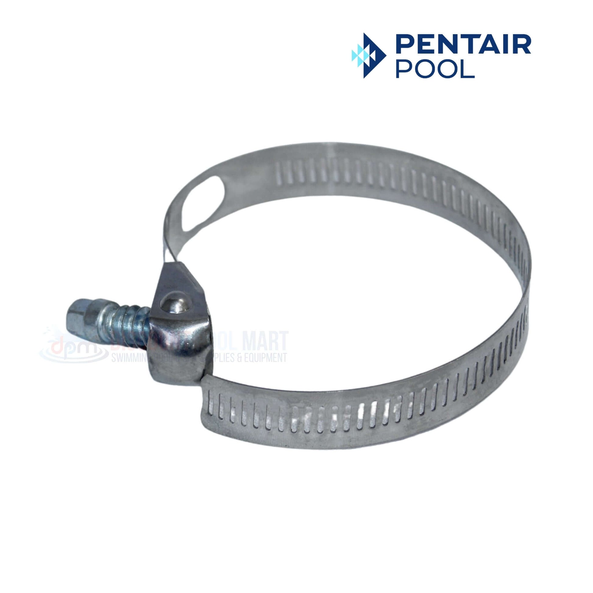 Pentair R172034 Saddle Clamp for Rainbow feeders from Discount Pool Mart DPM, ensures secure plumbing attachment.