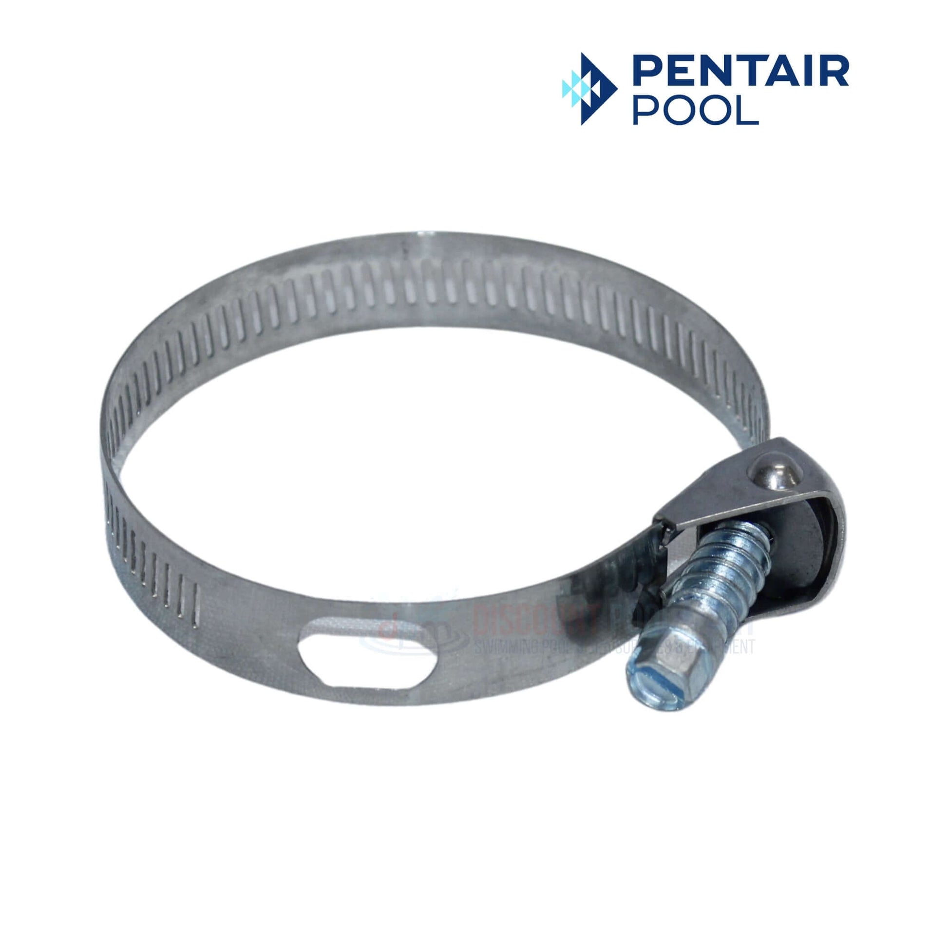 Pentair Saddle Clamp R172034 for Rainbow feeders, secure plumbing attachment, available at Discount Pool Mart DPM.