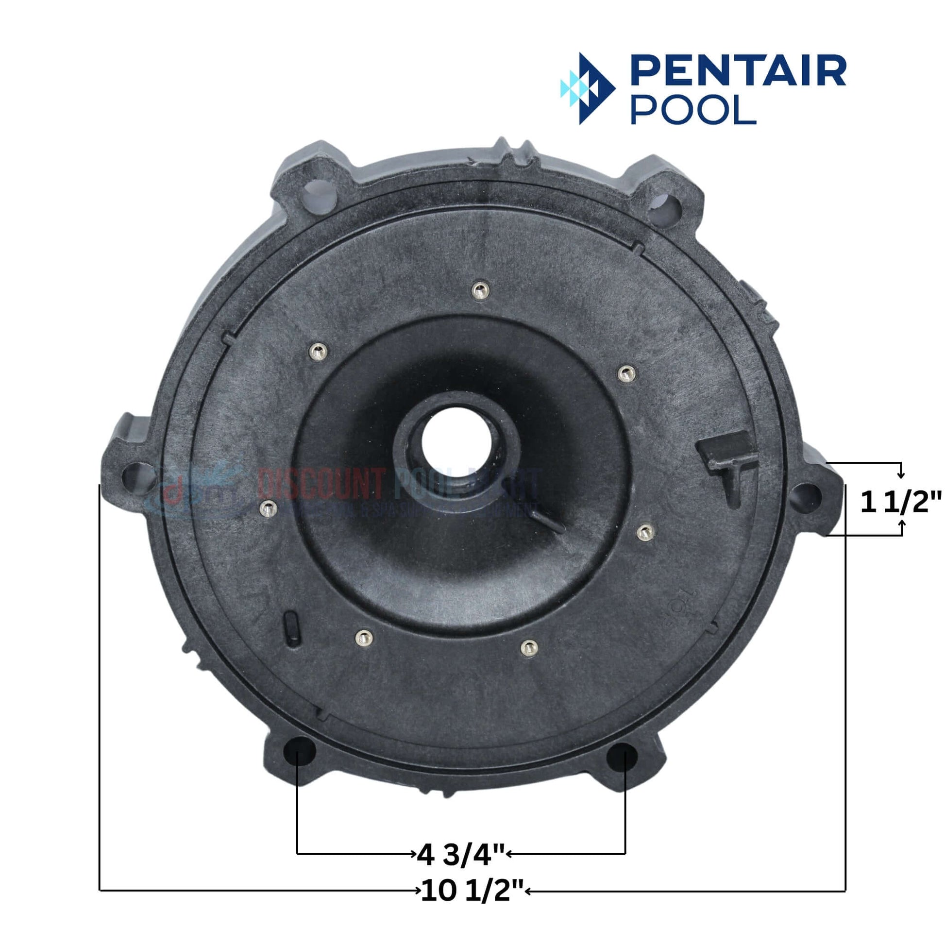 Pentair Seal Plate C3-184P for Dyna series pumps from Discount Pool Mart, sizes 10-1/2" x 3" for leak-proof performance.