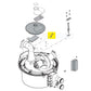 Pentair Stack Flue Sensor assembly diagram for gas heaters, available at Discount Pool Mart DPM.