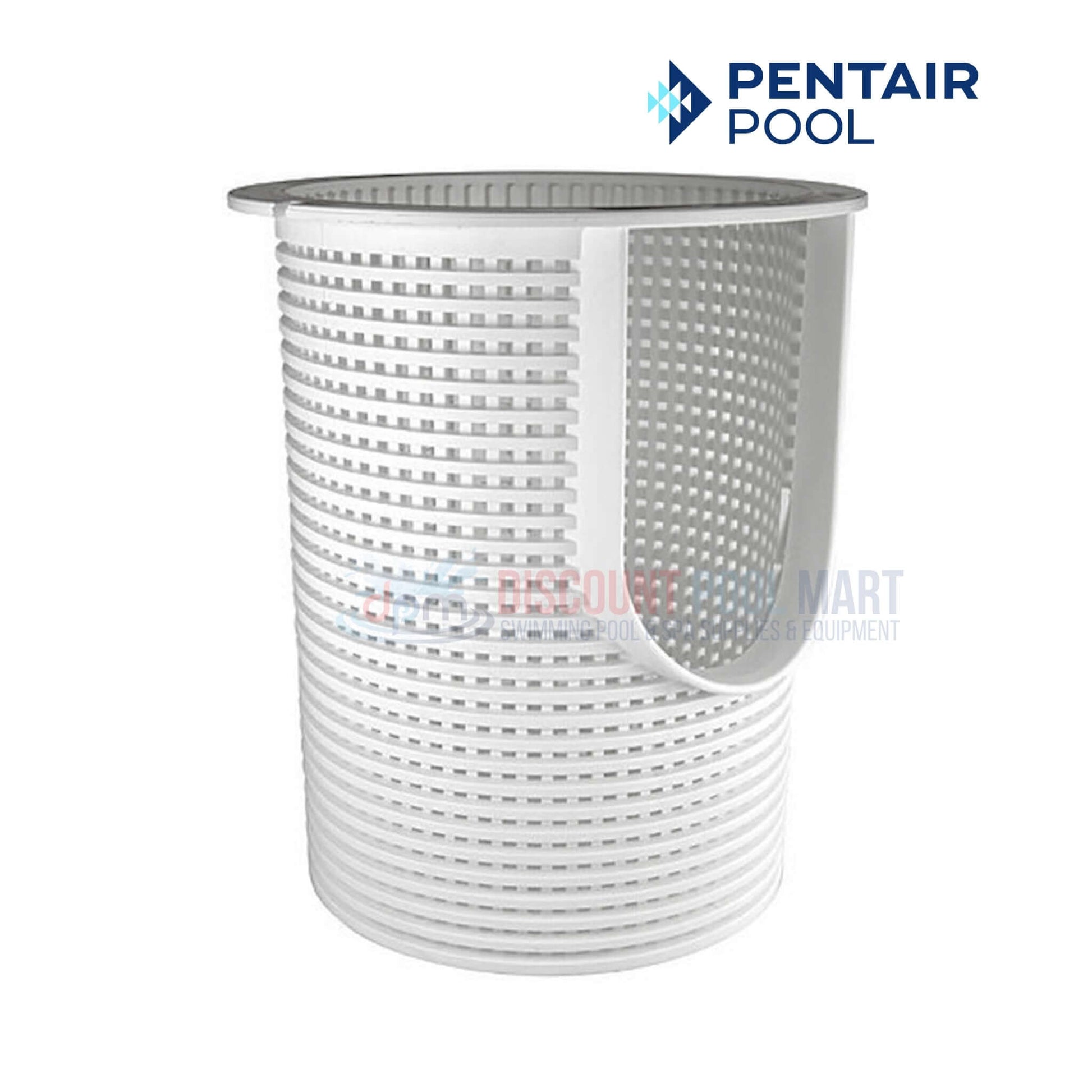Pentair Strainer Basket for EQ Series Pumps 357184 at Discount Pool Mart DPM - Essential pool maintenance component.
