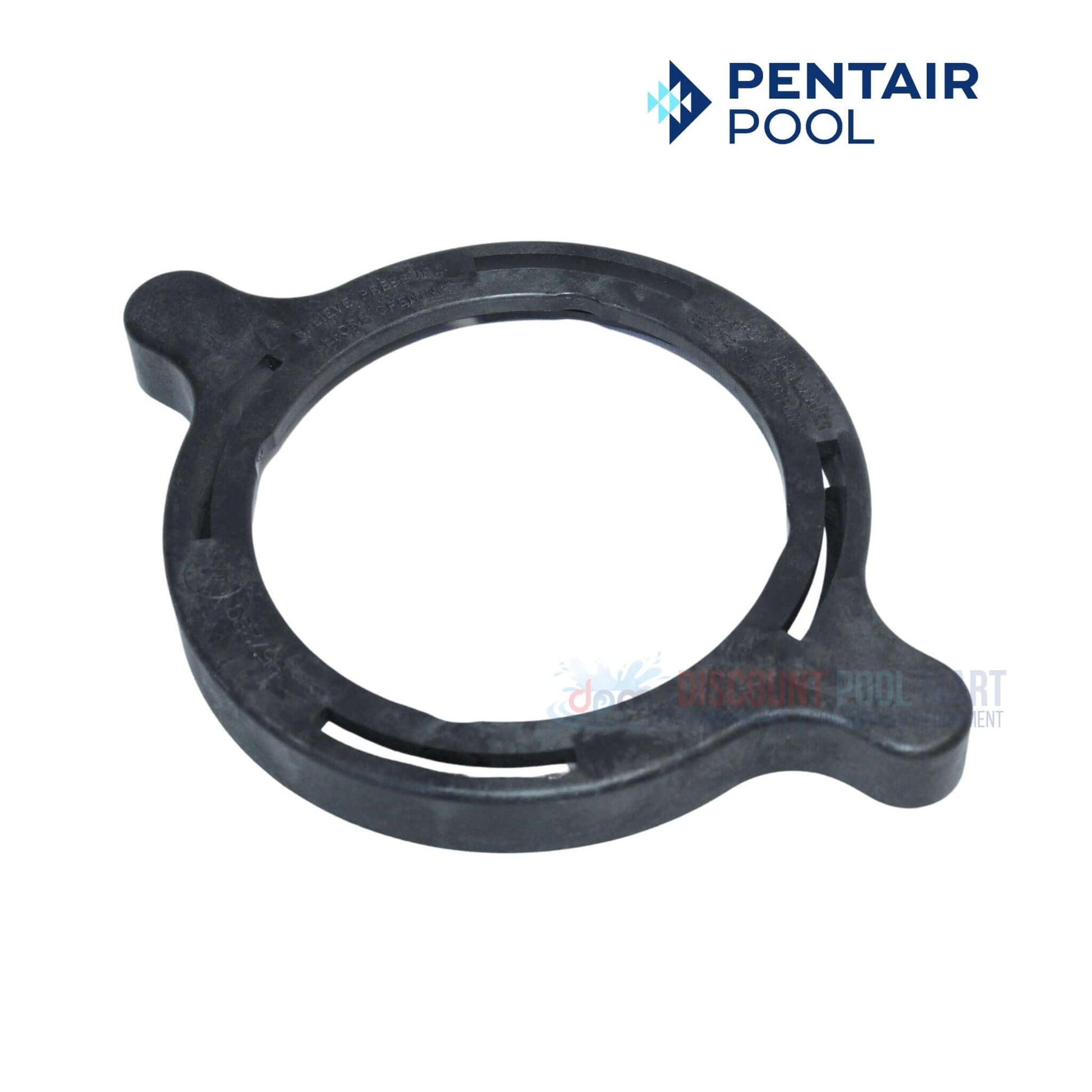 Pentair Strainer Lid Clamp Ring for OptiFlo Pumps, OEM part 357239, available at Discount Pool Mart DPM.