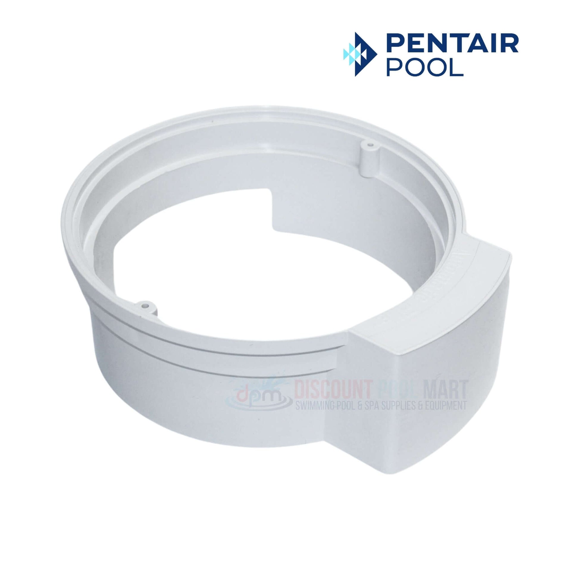 Pentair T16W white top ring for autofill, replacement part from Discount Pool Mart DPM, ideal for pools and spas.