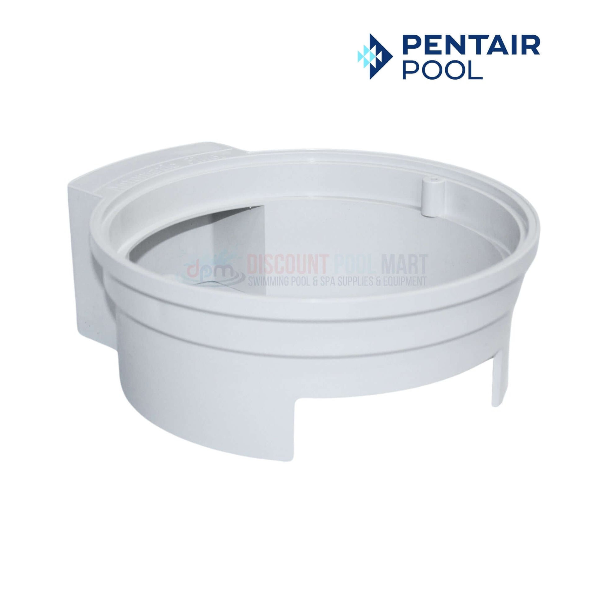Pentair Top Ring for Auto Levelers, White T16W, replacement component from Discount Pool Mart DPM for pools and spas.