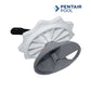 Pentair Top Valve Assembly for HiFlow multiport valves, 2" plumbing, compatible with DPM systems.