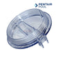 Pentair Trap Cover Lid C3-185P for Sta-Rite pumps at Discount Pool Mart DPM, durable 7.125 inch diameter cover.