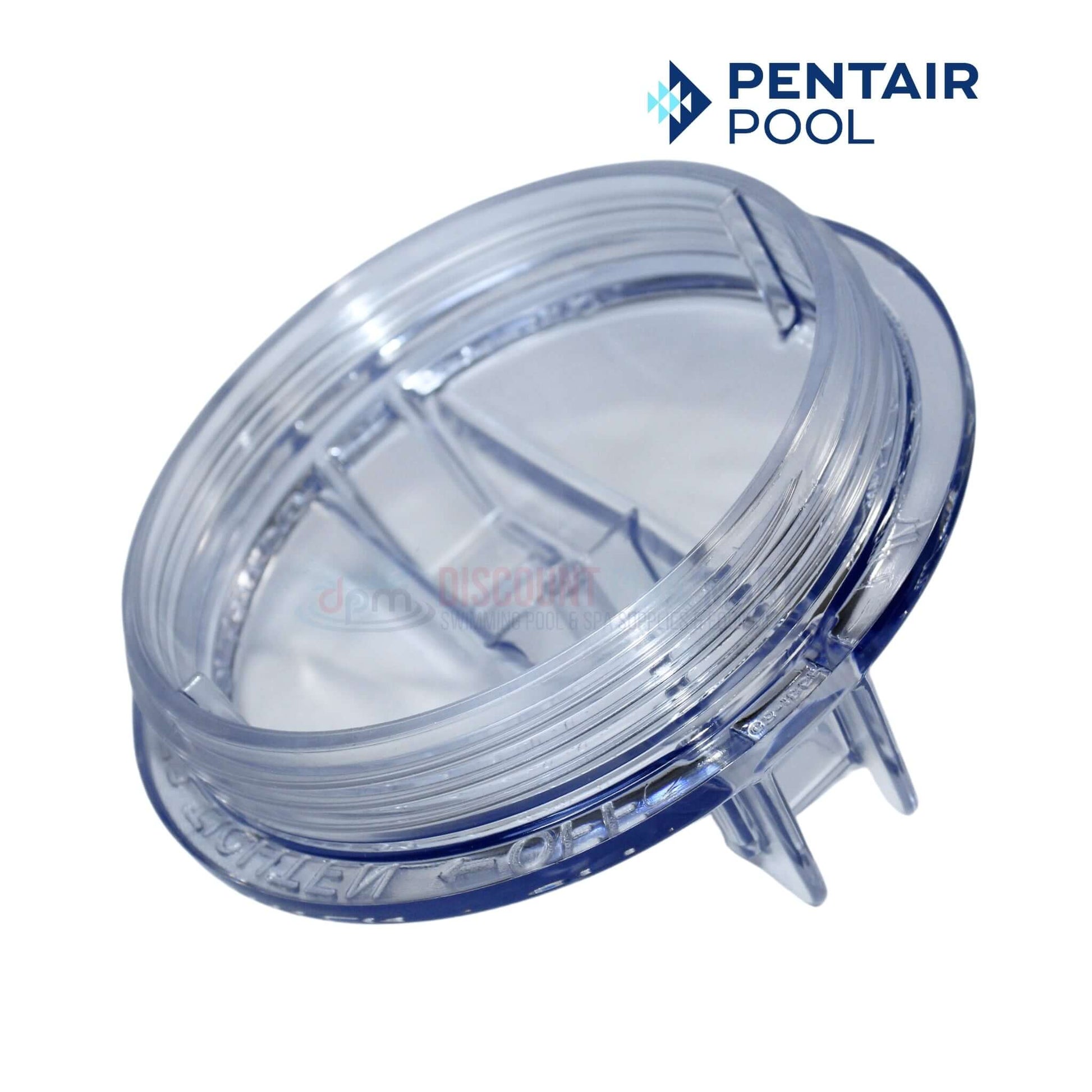Pentair Trap Cover Lid C3-185P for Sta-Rite pumps at Discount Pool Mart DPM, durable 7.125 inch diameter cover.