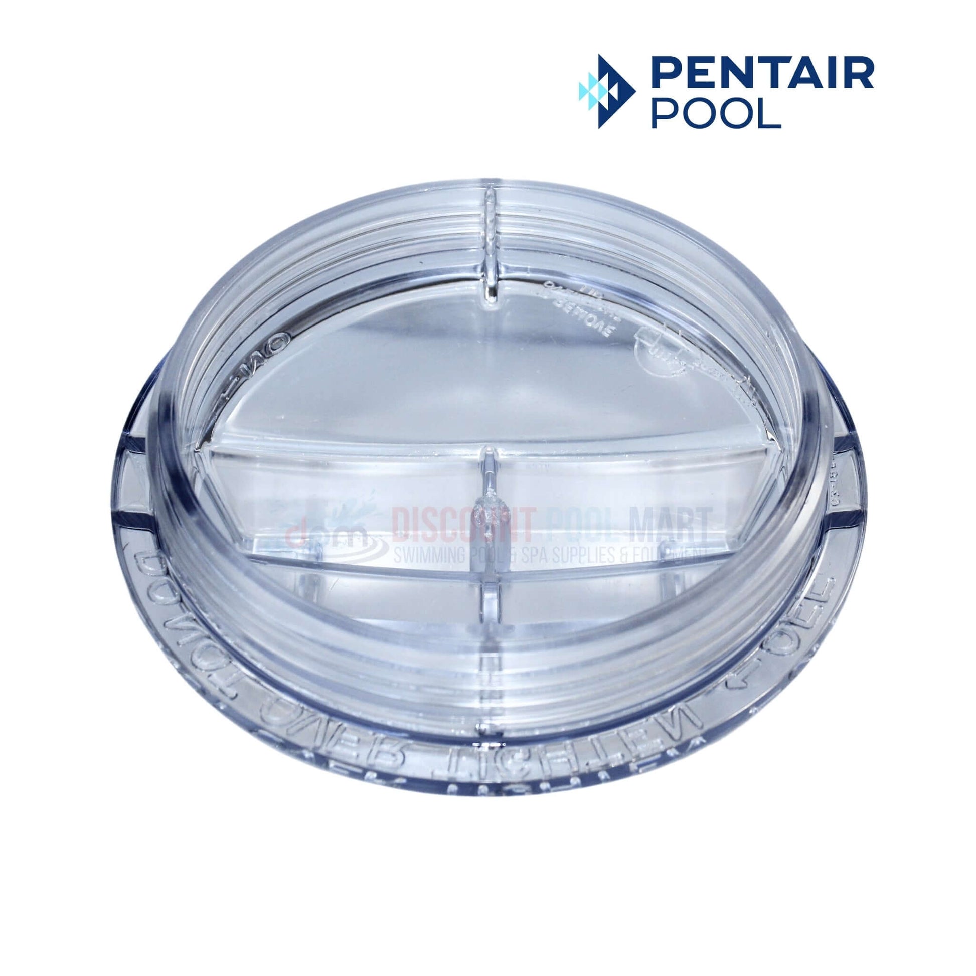 Pentair Trap Cover Lid C3-185P for Sta-Rite pumps at Discount Pool Mart, DPM, durable plastic, 7.125 inches.