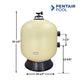 Pentair Triton II Sand Filter Side Mount TR60, 3.14 sq ft, durable construction for clear pool water - SOS Pool.