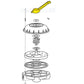 Pentair Valve Handle 272520 for HiFlow Multiport Valves, essential part by Discount Pool Mart DPM.