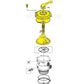 Pentair Valve Top Assembly for Sta-Rite 6-Position Valves 272568Z from Discount Pool Mart DPM, exploded view diagram.