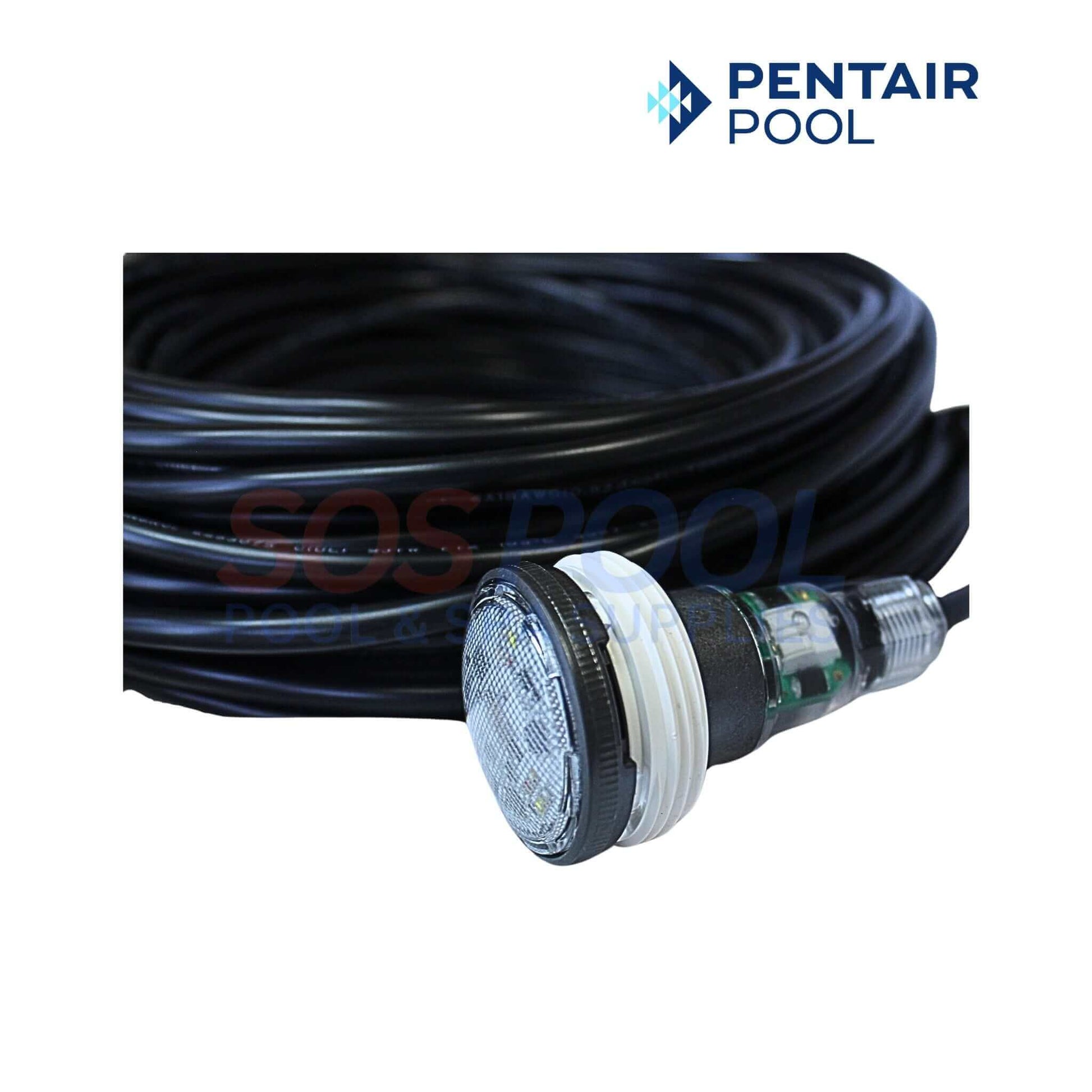 Pentair White LED Spa Light MicroBrite 12V 14W with 100' Cord | SOS Pool