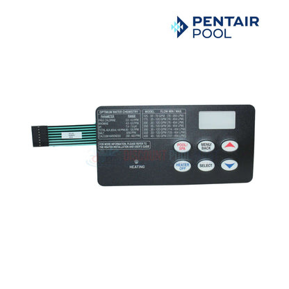 Pentair 6 Button Membrane Keypad 461106 for MasterTemp & Max-E-Therm heaters at Discount Pool Mart DPM.