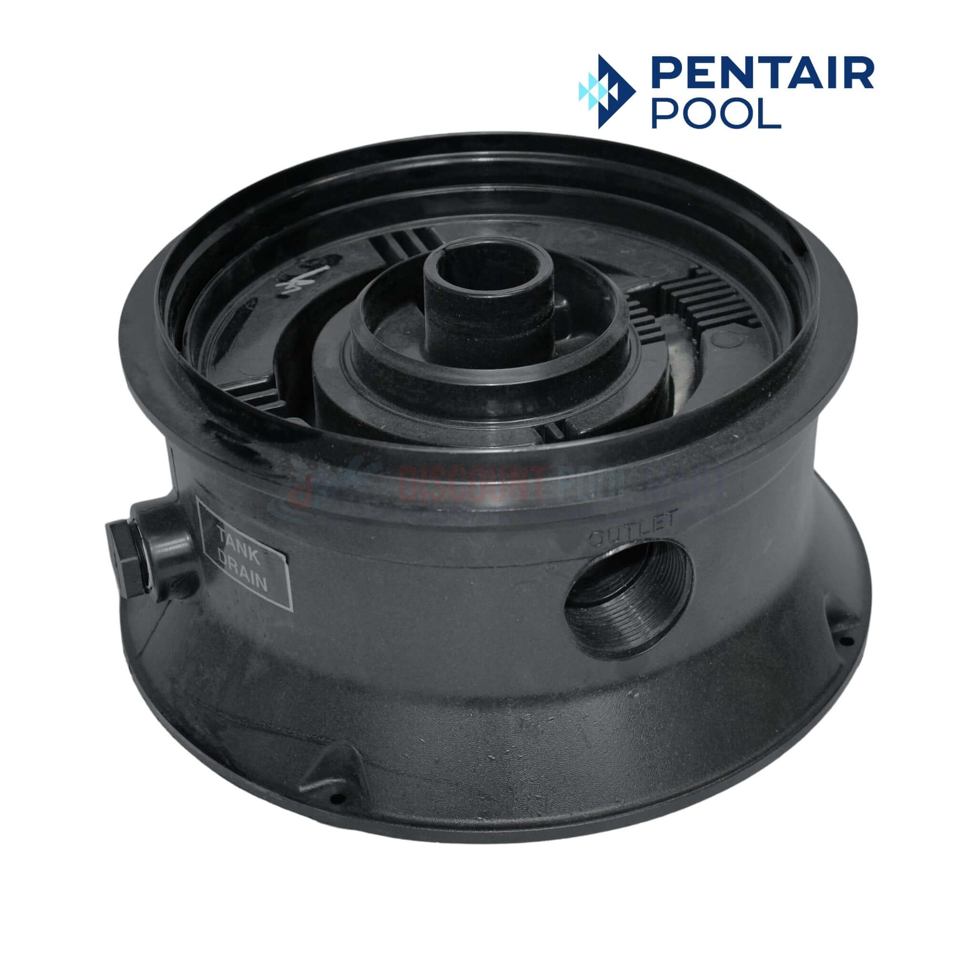 Pentair OEM Base with Pipe Plugs WC104-78P for Posi-Flo filters at Discount Pool Mart DPM.