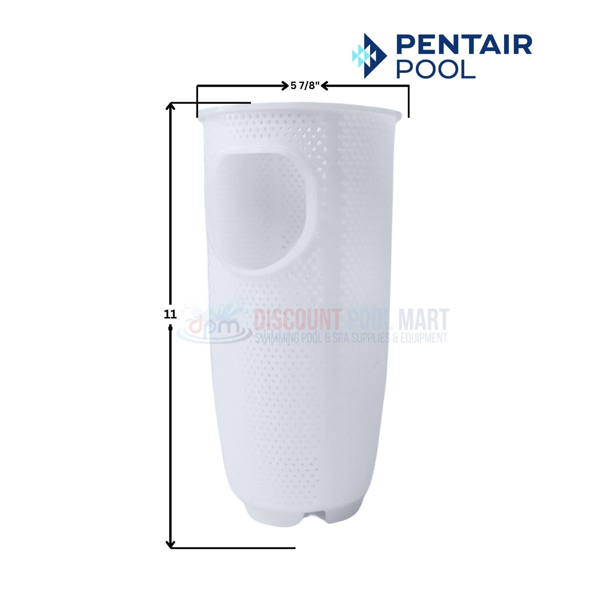 Pentair Basket 400007Z for WhisperfloXF & IntellifloXF pumps at Discount Pool Mart. Durable, traps debris for smooth operation.