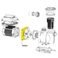 Pentair Black Seal Plate Replacement 355612 for Sta-Rite Supermax pool pumps from Discount Pool Mart DPM.