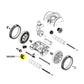 Pentair Buckle Kit 360284 parts diagram for Rebel Pool Cleaner by Discount Pool Mart DPM, OEM replacement parts.