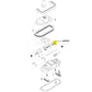 Pentair Cam Kit GW9507 exploded view diagram for Great White cleaners | Discount Pool Mart DPM