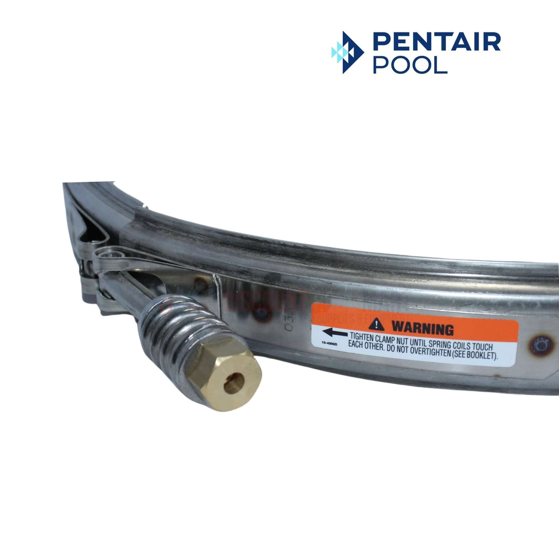 Pentair Clamp Band Assembly 195351 for FNS Filters at Discount Pool Mart (DPM) - Durable and easy to install.