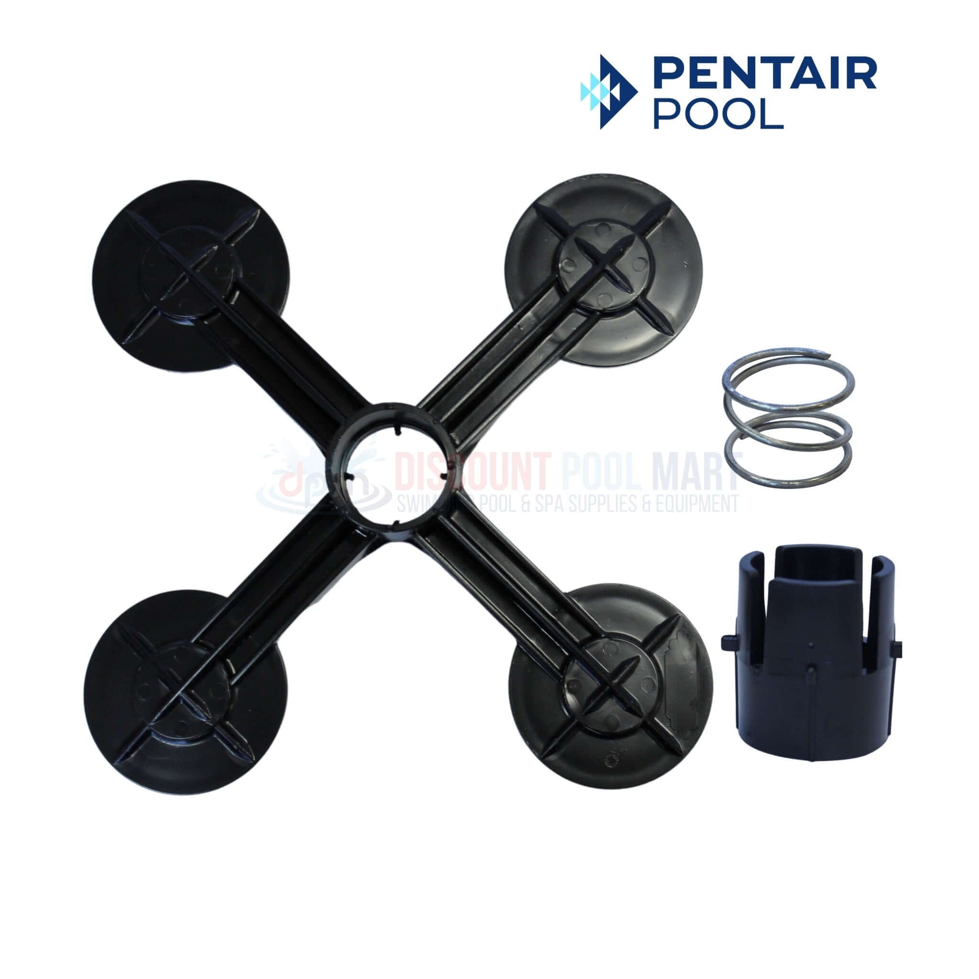 Pentair Clean & Clear Plus Pool Filter Top Manifold with Short Adapter from Discount Pool Mart DPM, ensuring efficient water flow.