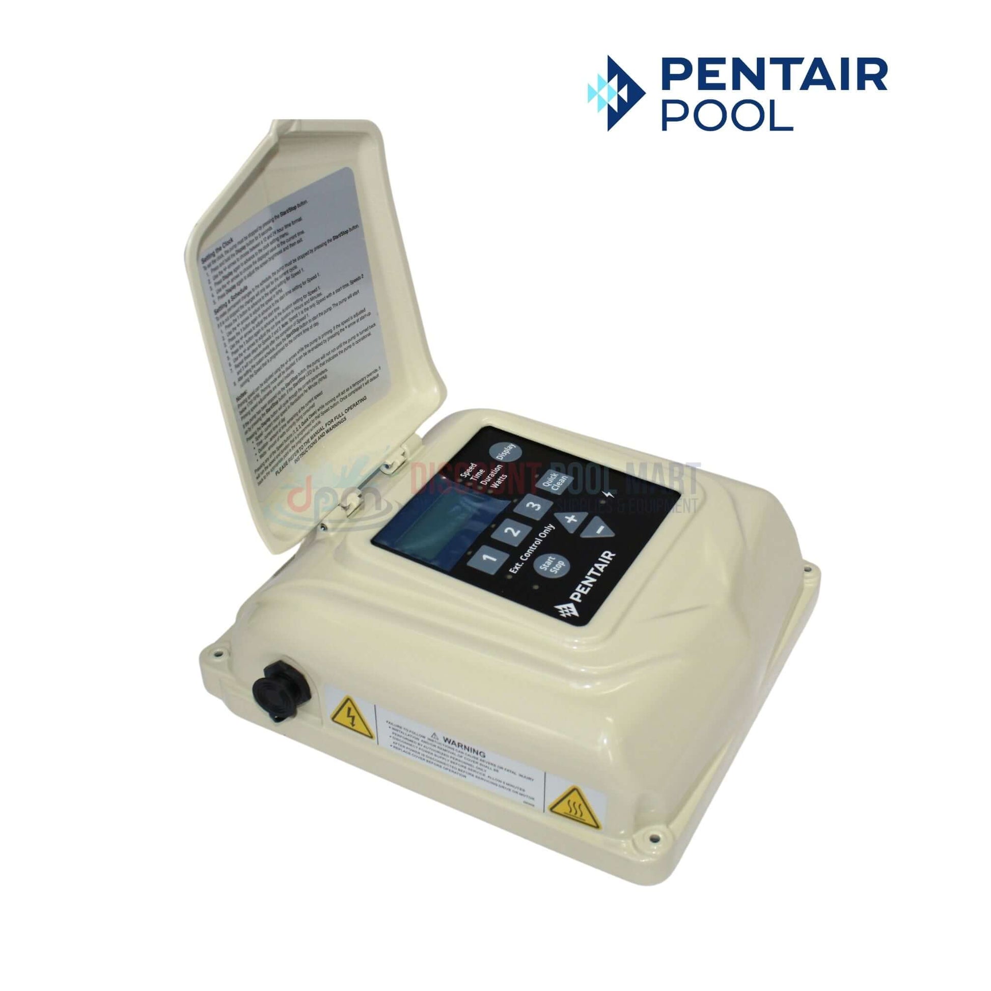 Pentair Drive Cover with Control Panel for SuperFlo VST Pumps 356278 | Discount Pool Mart DPM