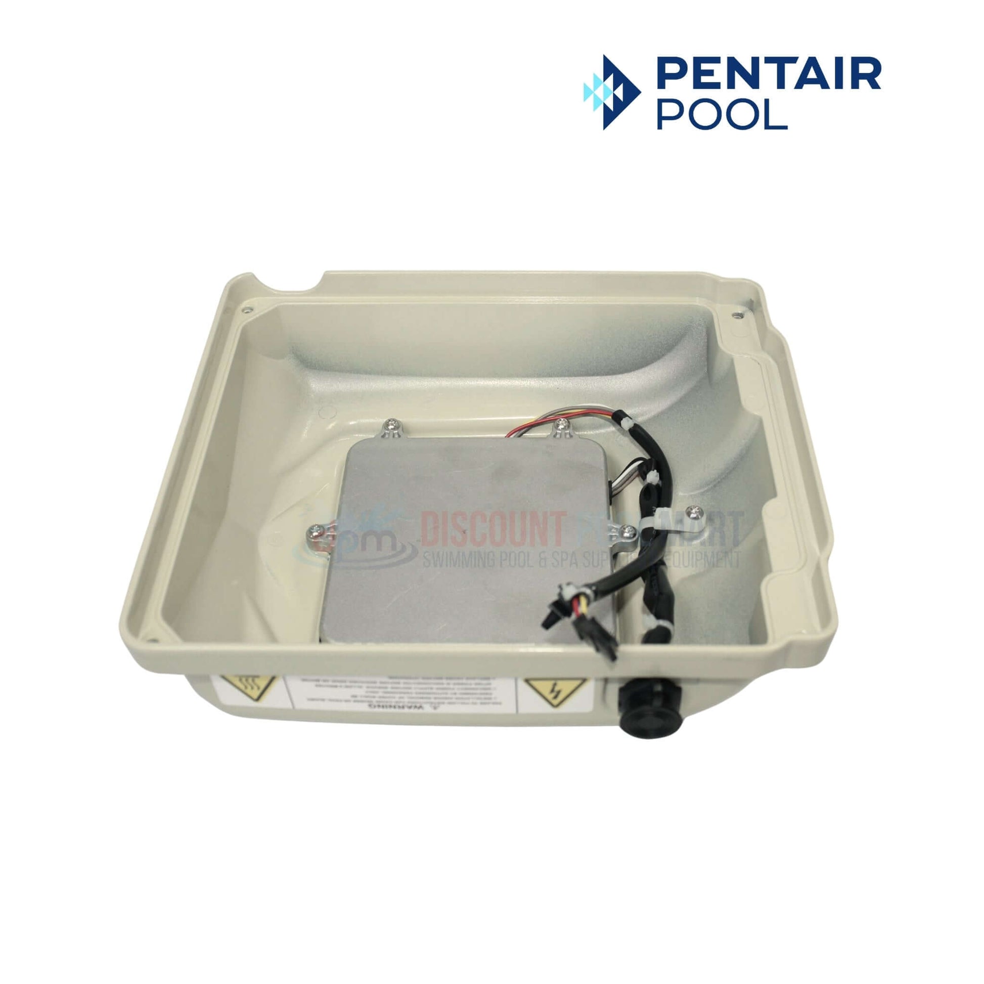 Pentair Drive Cover with Control Panel for SuperFlo and WhisperFlo VST Pumps from Discount Pool Mart DPM, model 356279.