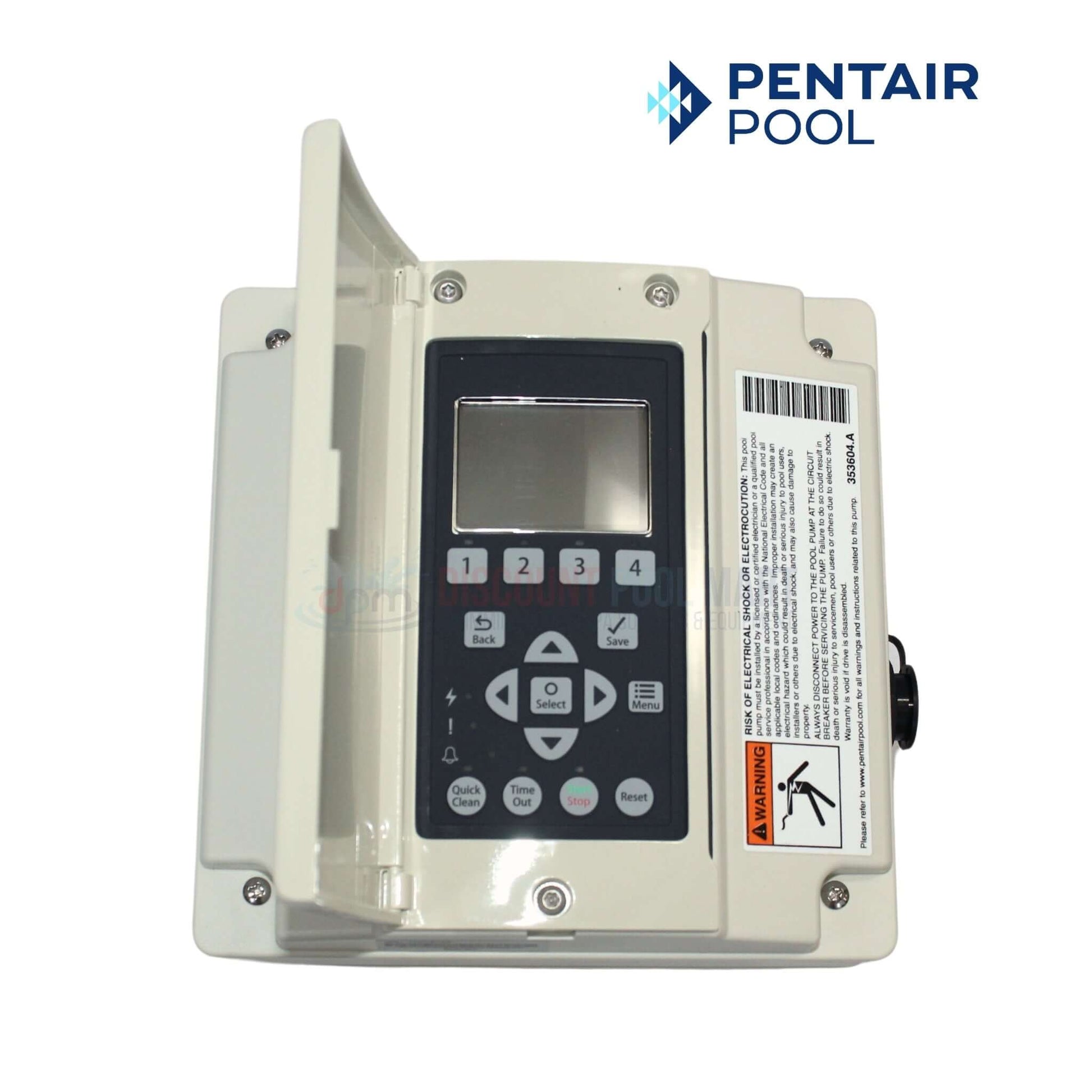 Pentair Drive Kit with Keypad for IntelliFlo Pool Pump, Almond color, available at Discount Pool Mart DPM, part 356879Z.