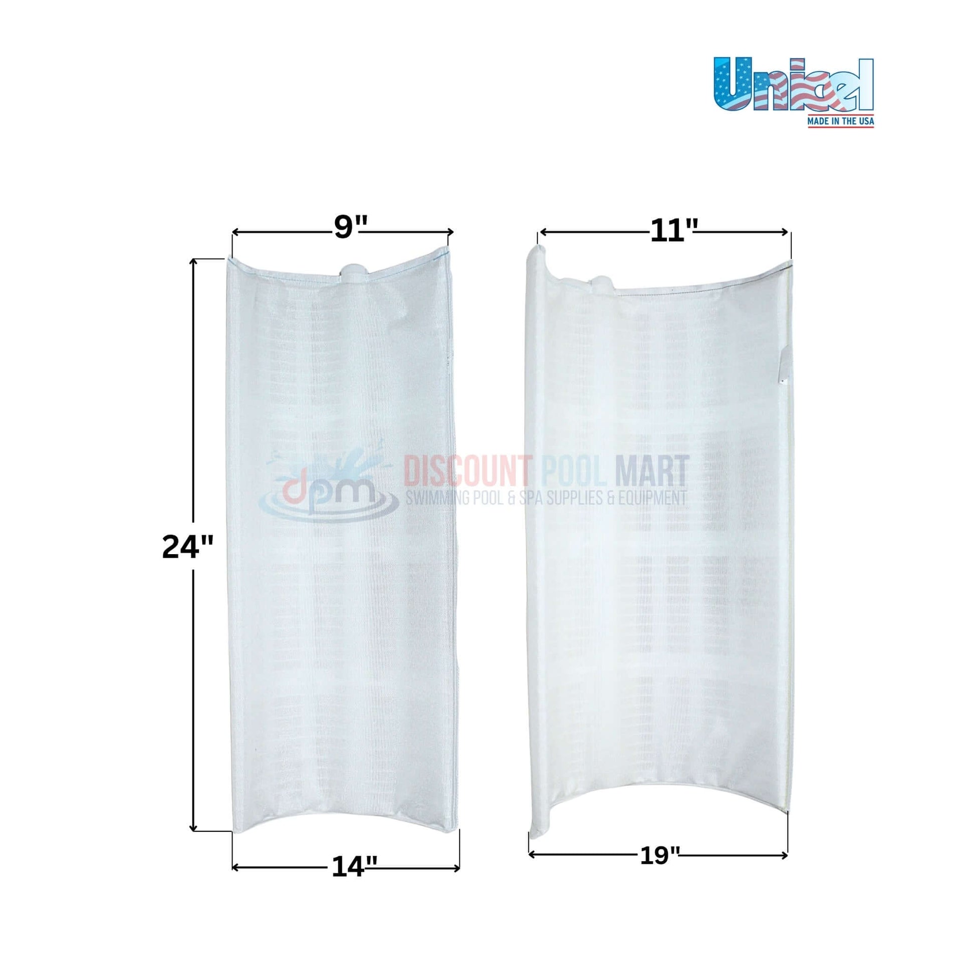 Pentair FNS DE filter replacement grids set by Unicel: 7 large, 1 partial, optimal pool filtration | Discount Pool Mart
