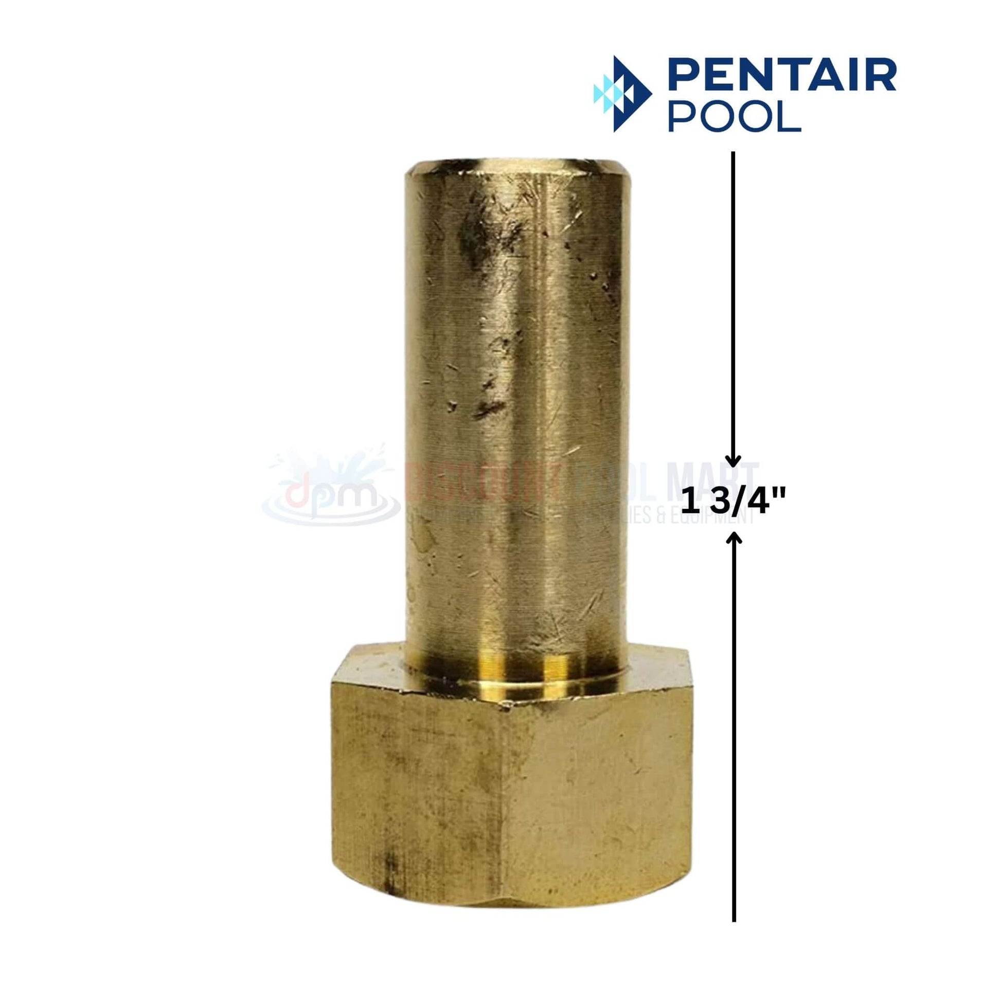 Pentair FNS Machined Nut, Quad DE Sleeve Nut, 194997 from Discount Pool Mart DPM for reliable filtration system performance.