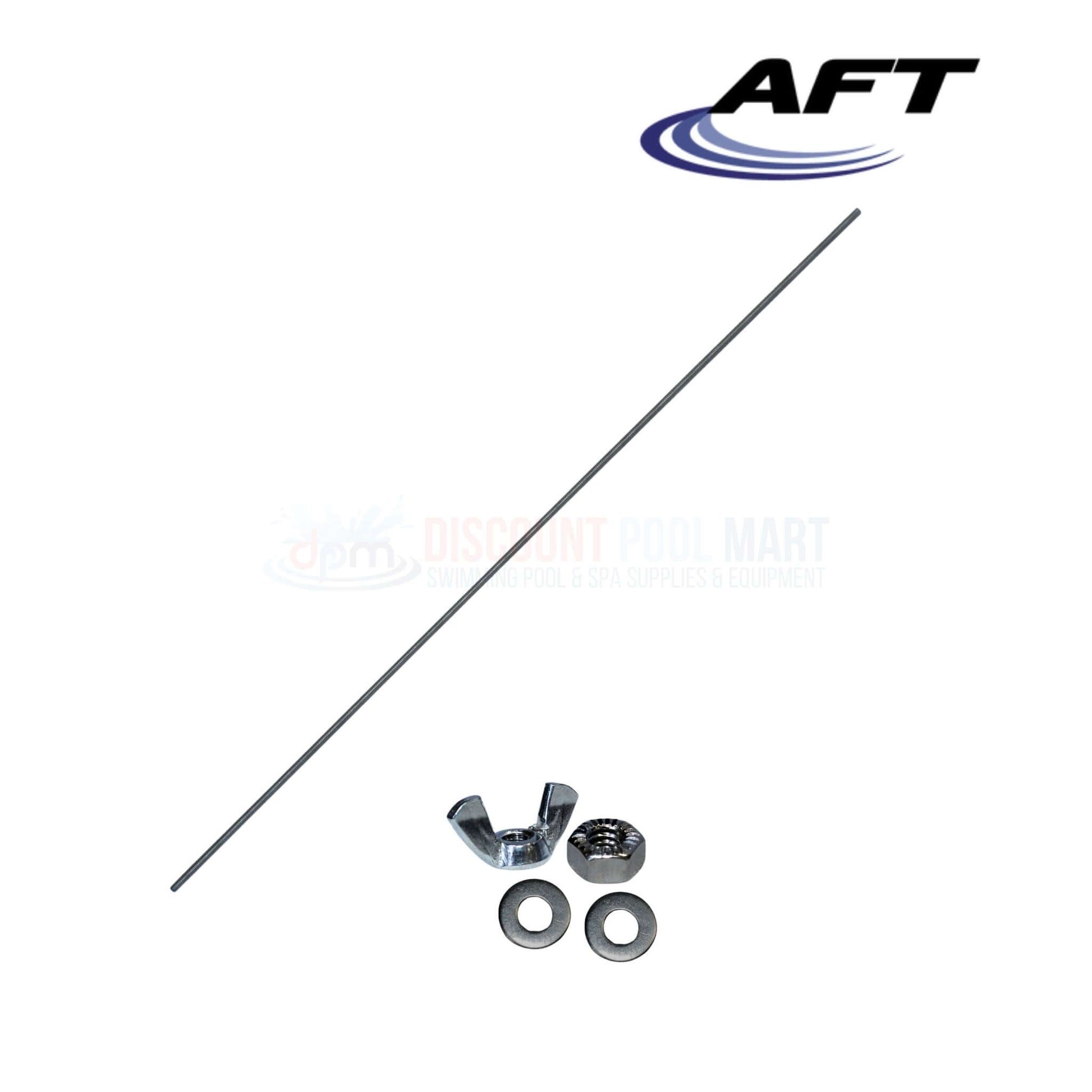 Pentair FNS Plus Filter Rod Assembly parts with Discount Pool Mart branding for efficient pool filtration system.