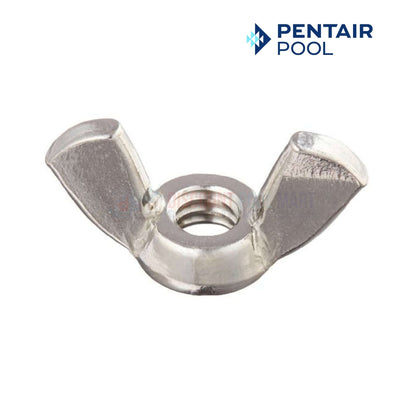 Pentair FNS Plus filter wing nut made of stainless steel, available at Discount Pool Mart DPM for optimal filtration performance.