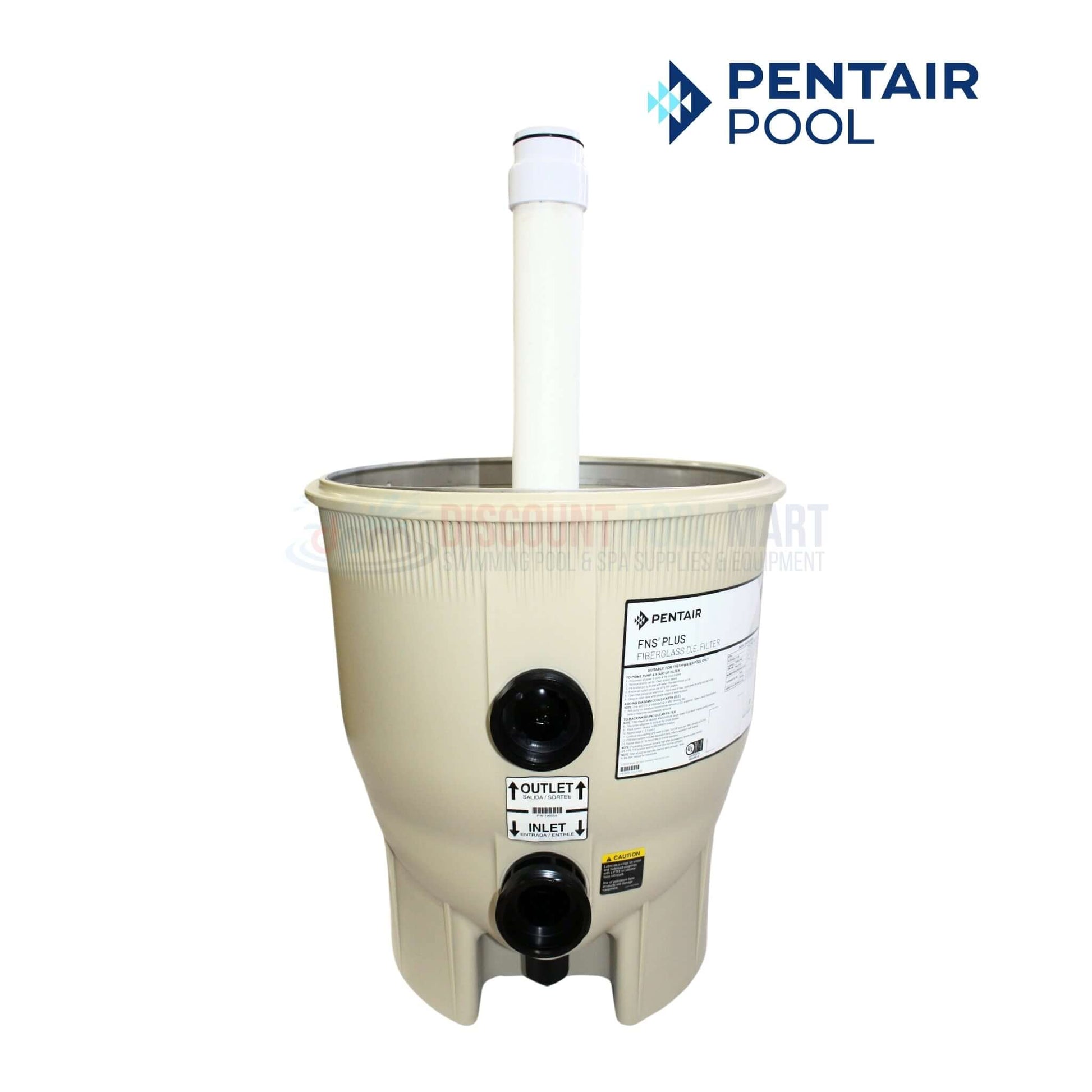 Pentair FNS Plus Tank Bottom Assembly for pools, 48 sq ft filtration, by Discount Pool Mart DPM, OEM part 170017.