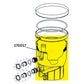 Pentair FNS Plus Tank Bottom Assembly 170017 with standpipe components from Discount Pool Mart DPM for efficient filtration.