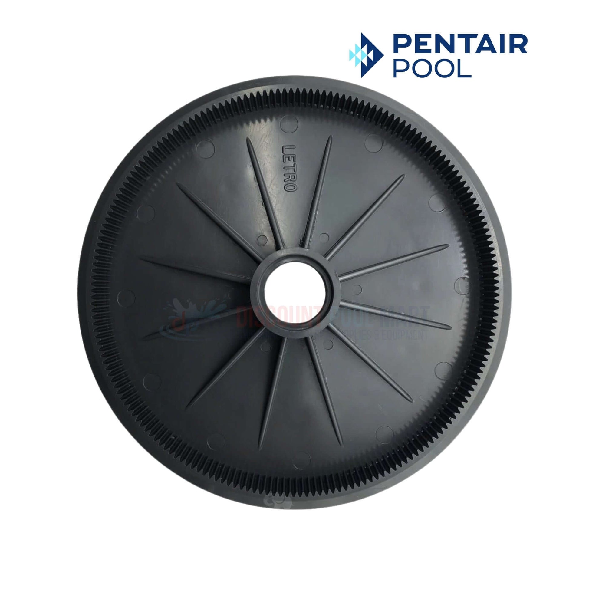 Pentair gray wheel LLC6PMG for Legend Platinum cleaners, available at Discount Pool Mart DPM. Durable and efficient.