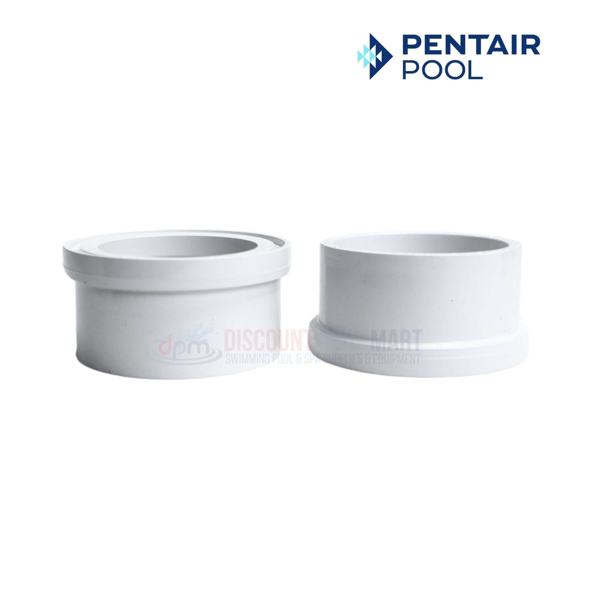 Pentair Half Union Adapter set of 2 for pool heaters, 2-inch slip tailpieces, Discount Pool Mart DPM.