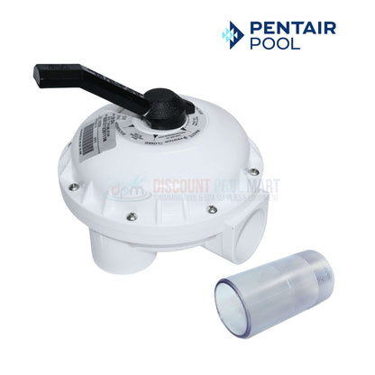 Pentair HiFlow Multiport Valve 261049 for FNS Plus Filters at Discount Pool Mart, featuring 2-inch port size, efficient flow control.