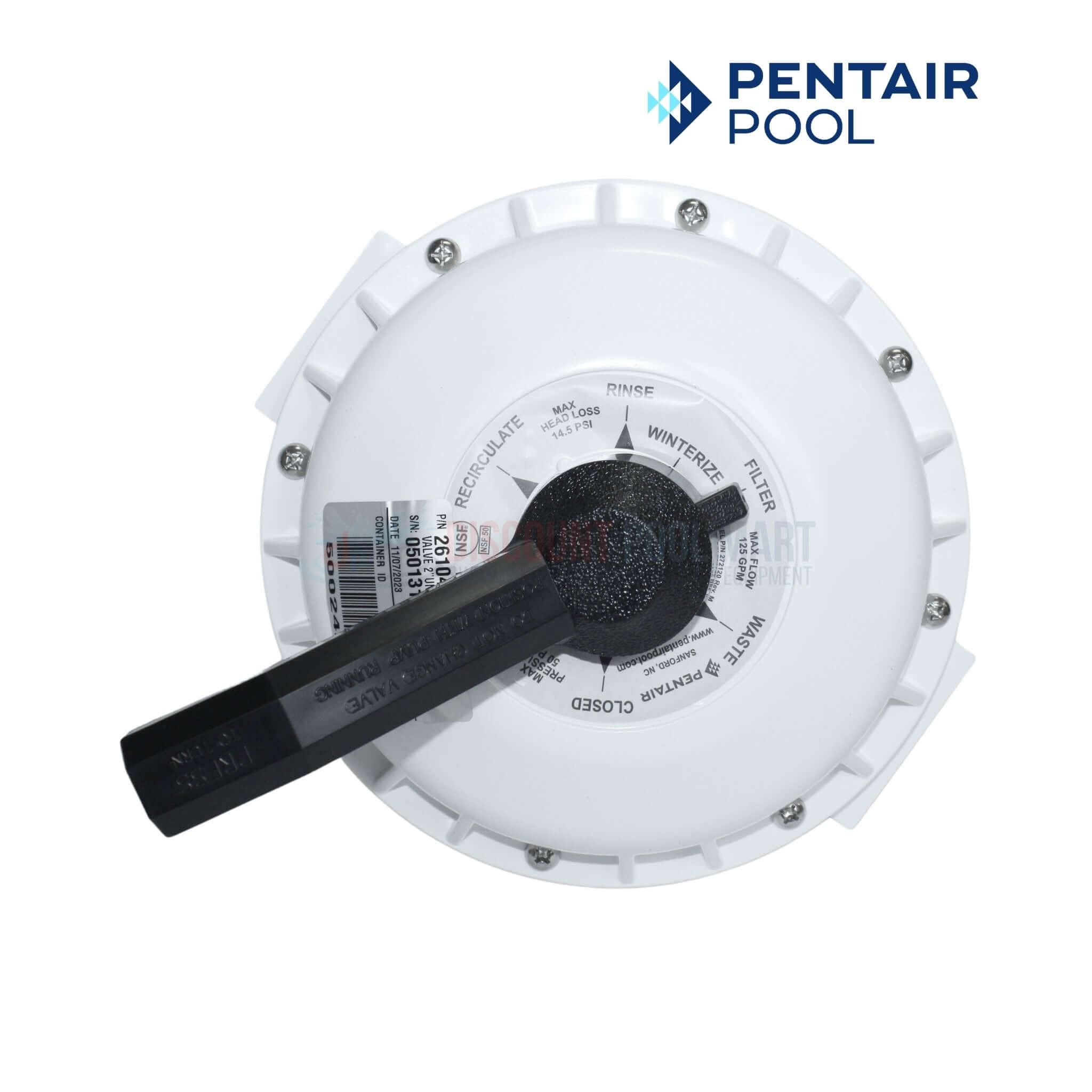261049 | Pentair FNS Plus Filters HiFlow Multiport Valve | 2