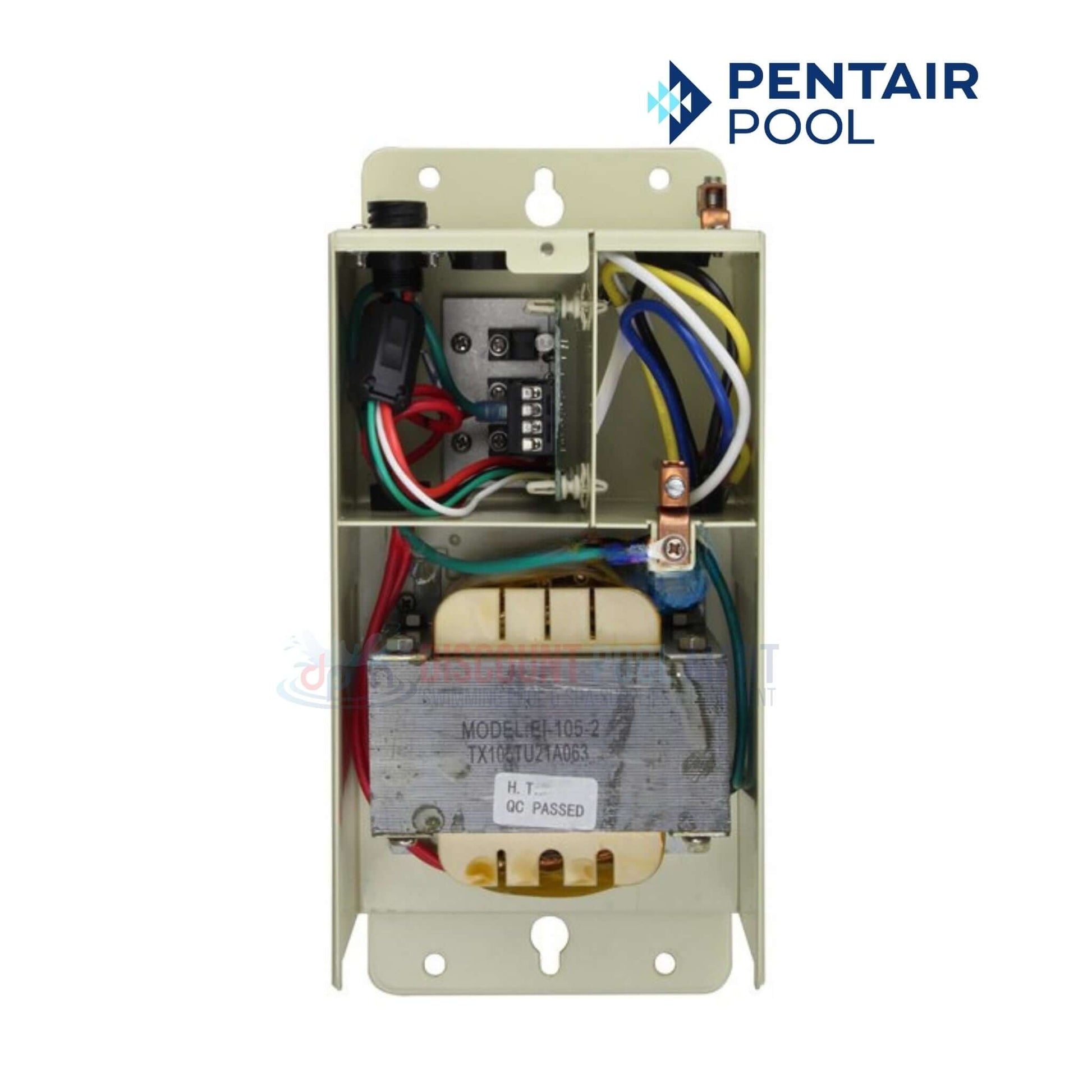Pentair IntelliChlor Salt Chlorine Generator Power Center 520556 inside view at Discount Pool Mart DPM