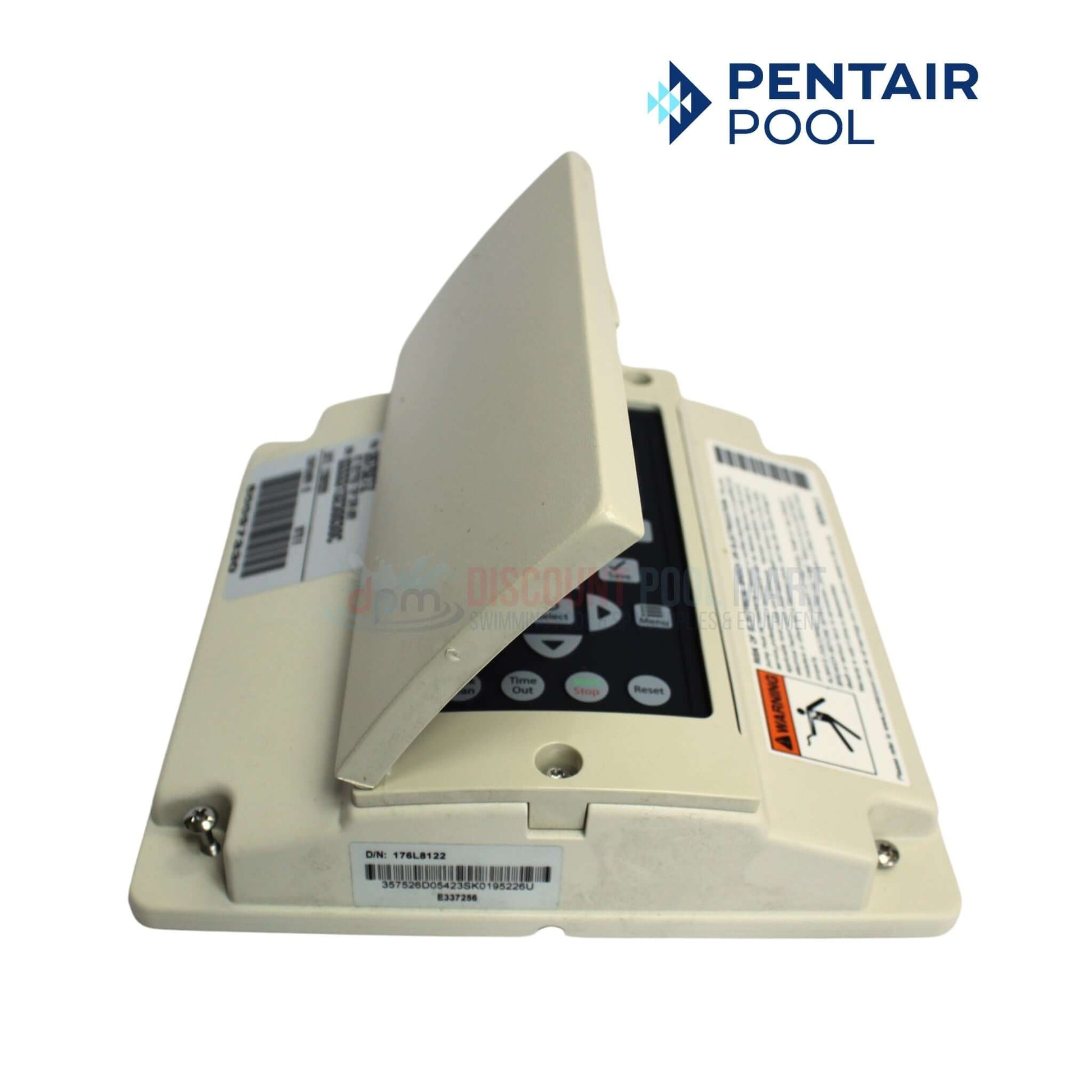 Pentair Keypad Assembly for Intelliflo Pumps 357527Z from Discount Pool Mart DPM, essential replacement for pool pump control.