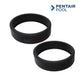 Pentair Large Tire Kit for Racer Cleaners 360237 from Discount Pool Mart DPM | 2 solid rubber tires