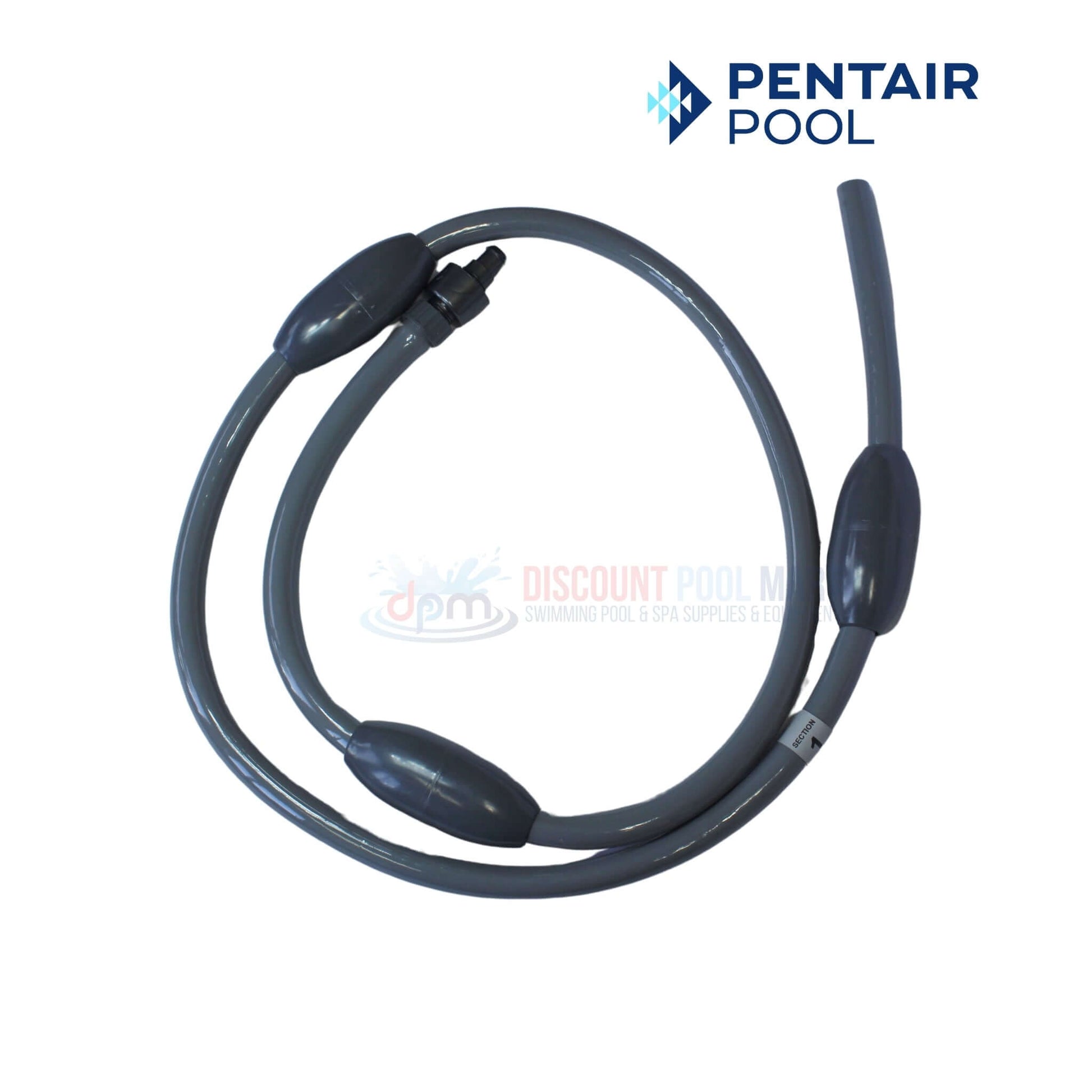 Pentair Leader Hose 7.5' for Racer LS Cleaners by Discount Pool Mart DPM, part number 360430, durable pool cleaning component.