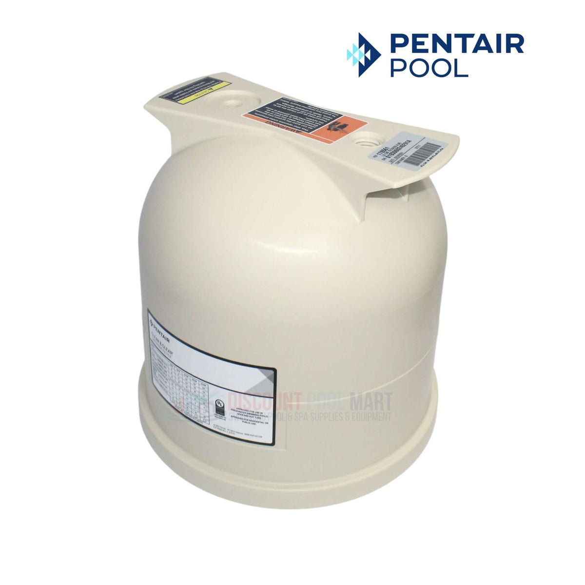Pentair Lid for Clean and Clear Filters 178561, almond color replacement from Discount Pool Mart DPM.