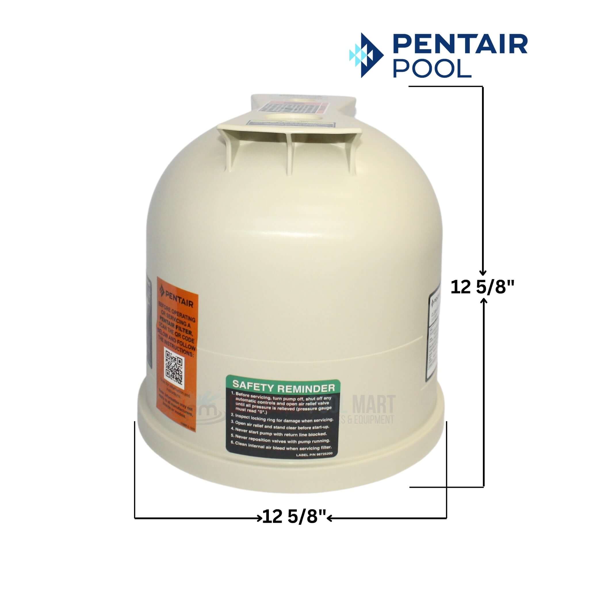178561 | Pentair Lid For Clean and Clear 75 150 and 200 Filters
