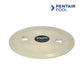 Pentair Lid and Collar for U-3 Skimmers - OEM 08650-0159 by Discount Pool Mart DPM - Tan Color, 10.5" Diameter