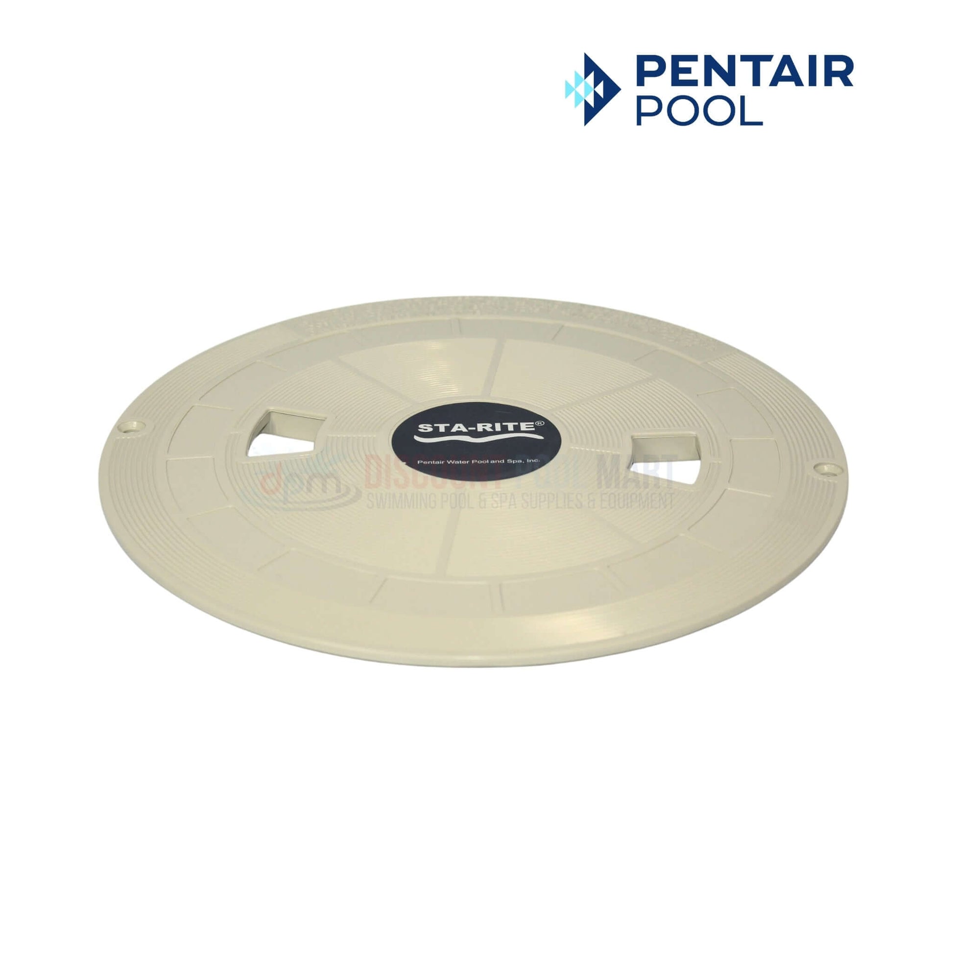 Pentair Lid and Collar for U-3 Skimmers - OEM 08650-0159 by Discount Pool Mart DPM - Tan Color, 10.5" Diameter