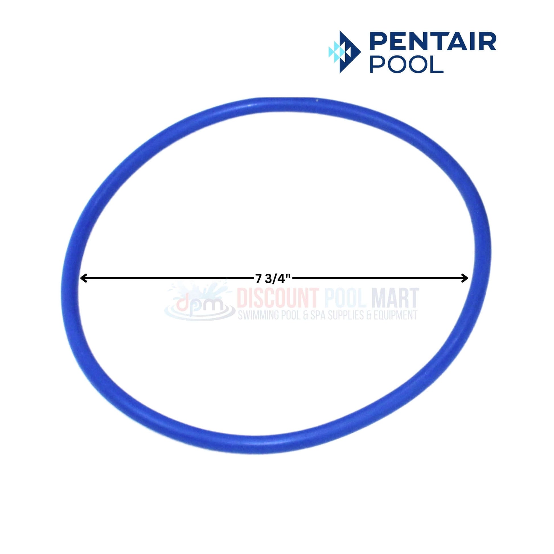 Pentair Pool 7 3/4" Blue O-Ring from Discount Pool Mart DPM, essential for optimal pump sealing.
