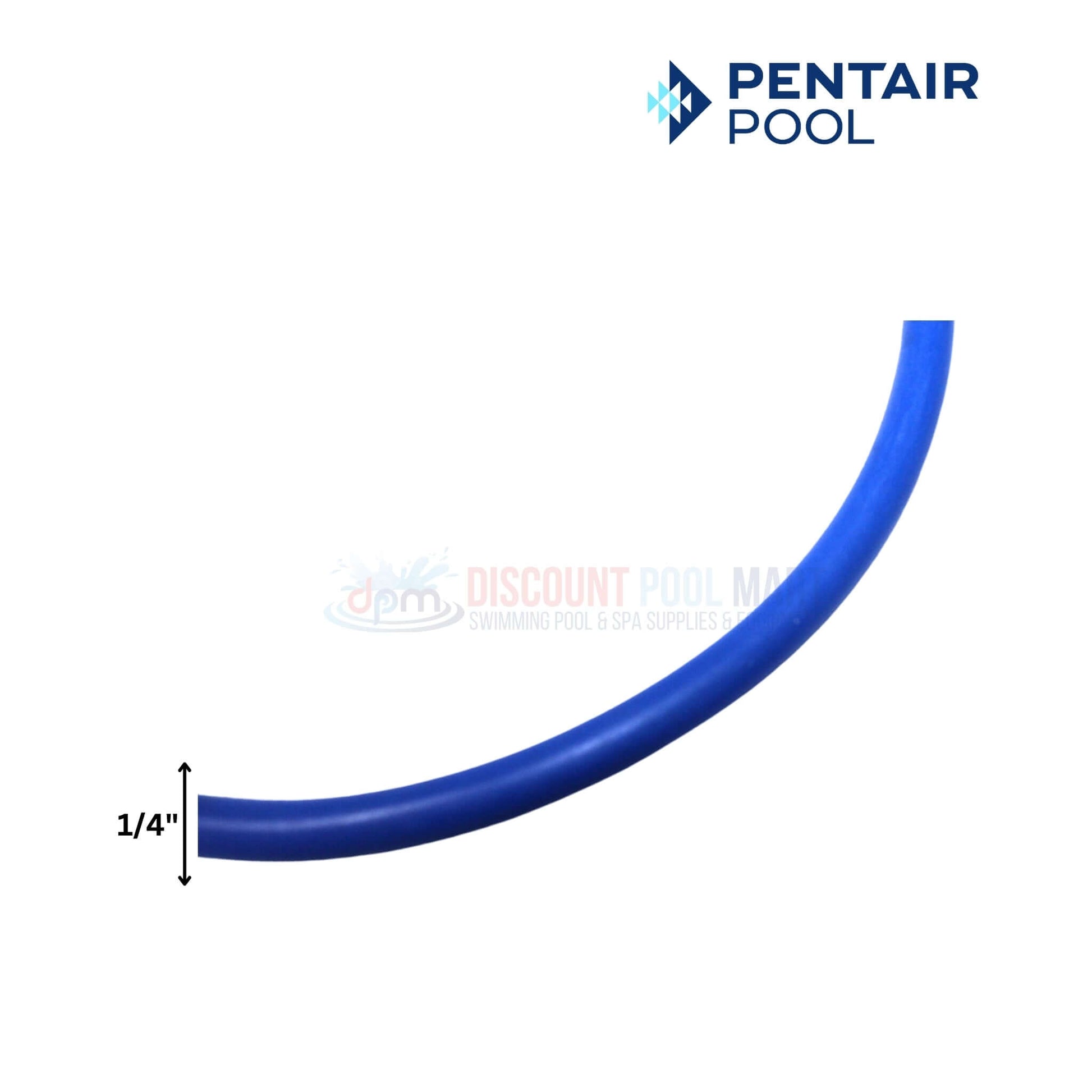 Pentair Pool 1/4" blue hose for IntelliFlo pumps, available at Discount Pool Mart (DPM) for reliable pool maintenance.