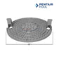 Pentair Lock Down Lid for Admiral Skimmers – Gray 85007413 from Discount Pool Mart DPM, sturdy and reliable.